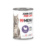 Mokra karma dla kota indyk John Dog