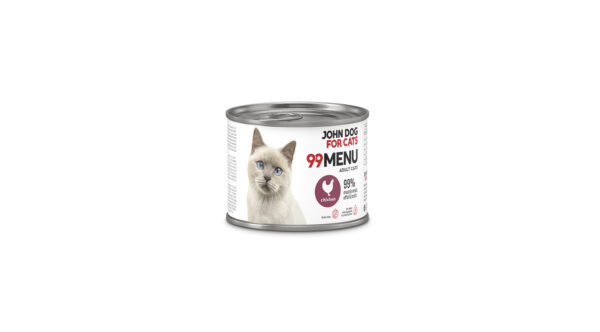 mokra-karma-dla-kota-99-MENU-kurczak-200-g-John-Dog-for-cats