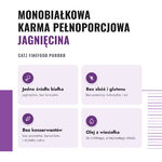 Catz Finefood Purrrr jagnięcina 85 g – monobiałkowa karma pełnoporcjowa bez zbóż i glutenu, olej z wiesiołka