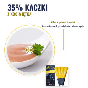 15gx4 Krem Przysmaki dla kota Moonlight  Kaczka  i Kocimiętka  w saszetkach