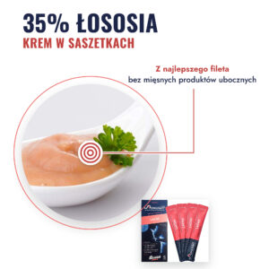 15gx4 Krem Przysmaki dla kota Moonlight ŁOSOŚ