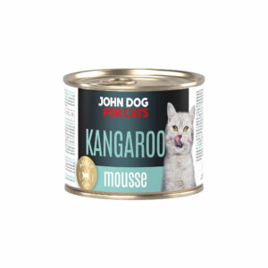 200gram Karma mokra John Dog for Cats kangur mus