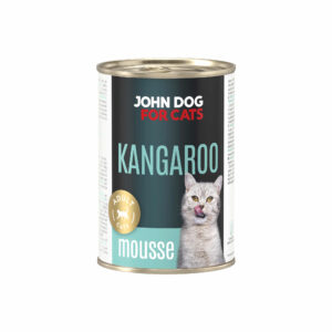 400gram Karma mokra John Dog for Cats kangur mus
