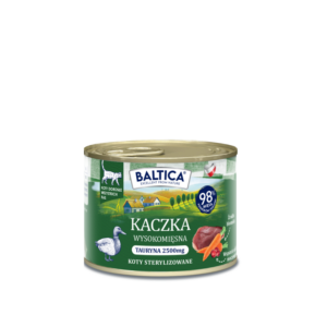 185g Karma mokra Bezzbożowa, monoproteinowa Kot dorosły Kaczka