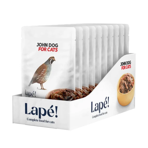 mokra-karma-dla-kota-saszetka-lape-przepiorka-zestaw-10x100-g-kartonik-john-dog mokra-karma-dla-kota-saszetka-lape-przepiorka-zestaw-10x100-g-kartonik-john-dog