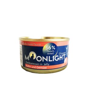 Moonlight Dinner 8 karma mokra dla kota kurczak i warzywa w galaretce 80 g