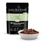 85g finefood Purrrr DZIK, monobiałkowe jedzenie dla kotów, saszetka – karma
